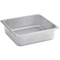 Vigor 2/3 Size 4" Deep Anti-Jam Stainless Steel Steam Table / Hotel Pan - 22 Gauge