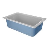 Dinex Coldmaster CoolCheck Full Size White ABS Plastic Cold Food Pan DXCM1100C1402 - 6" Deep