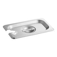 Choice 1/9 Size Stainless Steel Slotted Steam Table / Hotel Pan Cover