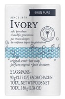 Ivory Bar Soap Original Scent 2 Count 6.34oz (25879) Case Pack Info: 36 Units