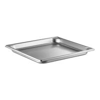 Vollrath 30112 Super Pan V? 2/3 Size 1 1/4" Deep Anti-Jam Stainless Steel Steam Table / Hotel Pan - 22 Gauge