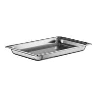 Vollrath 90052 Super Pan 3? Full Size 2" Deep Anti-Jam Stainless Steel Steam Table / Hotel Pan - 22 Gauge