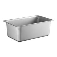 Vollrath 90082 Super Pan 3? Full Size 8" Deep Anti-Jam Stainless Steel Steam Table / Hotel Pan - 22 Gauge