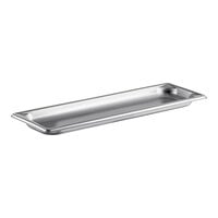 Vollrath 30512 Super Pan V? 1/2 Size Long 1 1/4" Deep Anti-Jam Stainless Steel Steam Table / Hotel Pan - 22 Gauge