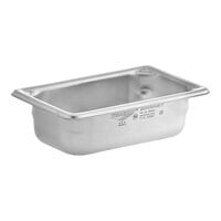 Vollrath 30922 Super Pan V? 1/9 Size 2" Deep Anti-Jam Stainless Steel Steam Table / Hotel Pan - 22 Gauge