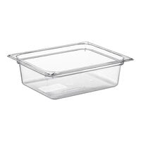 Vigor 1/2 Size 4" Deep Clear Polycarbonate Food Pan