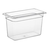 Vigor 1/3 Size Clear Polycarbonate Food Pan - 8" Deep