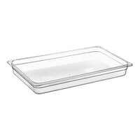 Cambro 12CW135 Camwear? Full Size Clear Polycarbonate Food Pan - 2 1/2" Deep