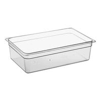 Cambro 16CW135 Camwear? Full Size Clear Polycarbonate Food Pan - 6" Deep