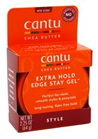 Cantu Shea Butter Edge Stay Gel Extra Hold 2.25oz (30748)Case Pack Info: 12 Units