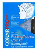 Conair Pro Frosting/Tipping Cap Kit 4 Count (31056)Case Pack Info: 72 Units