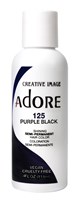 Adore Semi-Permanent Haircolor #125 Purple Black 4oz (45471)Case Pack Info: 72 Units