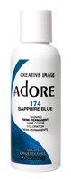 Adore Semi-Permanent Haircolor #174 Sapphire Blue 4oz (45475)Case Pack Info: 72 Units