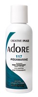 Adore Semi-Permanent Haircolor #117 Aquamarine 4oz (45519)Case Pack Info: 72 Units