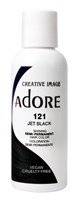 Adore Semi-Permanent Haircolor #121 Jet Black 4oz (45522)Case Pack Info: 72 Units