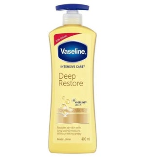 VASELINE LOTION #0020 DEEP RESTORE BODY W/PUMP