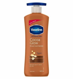 VASELINE LOTION #0132 COCOA GLOW BODY W/PUMP