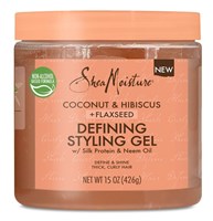 Shea Moisture Coconut&Hibiscus + Flaxseed Gel Defining 15oz (50488)Case Pack Info: 12 Units