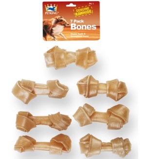 PK1 SMALL RAWHIDE BONES