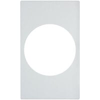 Vollrath 8242620 Miramar? Resin Adapter Plate for Stir Fry Pan - White Stone