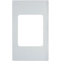 Vollrath 8242820 Miramar? Resin Adapter Plate for Small Food Pan - White Stone