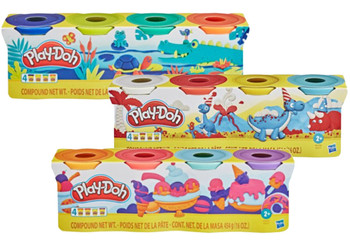 Hasbro Play-Doh Classic 4 Pack (8 per case)