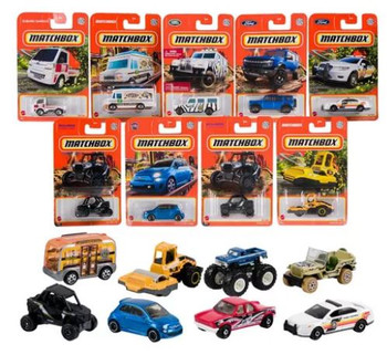 Mattel Matchbox Diecast Collectibles: (24 per assortment)