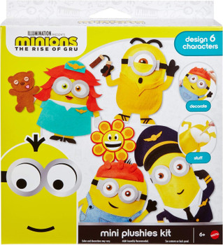 Minions: The Rise of Gru - Mini Plushies Kit (5 per case)