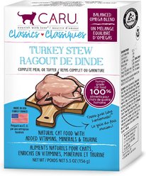 Classic Turkey Stew Grain-Free Wet Cat Food, 5.5-oz, case of 12