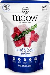 Meow Beef & Hoki Air Dried Cat Food, 3.5-oz bag