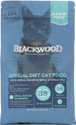 Duck Meal, Salmon Meal & Field Pea Grain-Free Dry Cat Food, 13.22-lb bag