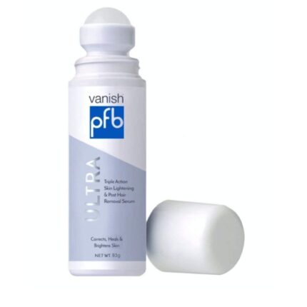 PFB Vanish With ChromaBright Razor Bump Stopper Skin Care Dark Spot Roll On Formula Treats Ingrown Hairs Razor Burns - 93g