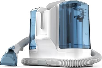 Rivenara Handheld Carpet & Upholstery Cleaner – 450W Portable Stain Remover Vacuum