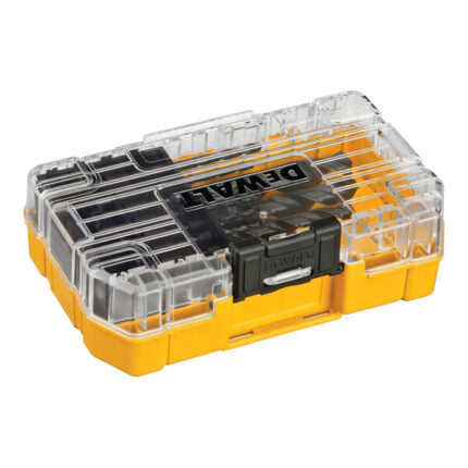 DeWalt Black and Gold 1/16"-1/2" 14-Piece Steel Drill Bit Set with ToughCase+ DWA1184