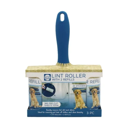 LINT ROLL SET #3988 PET W/2 REFILL 360 SHEETS
