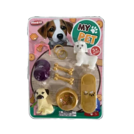 TOY K #32100 DOG PET W/ACCESSORIES