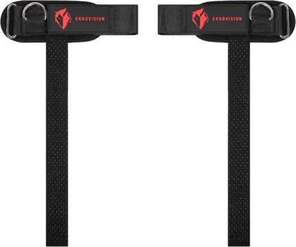 Adjustable Wrist Lifting Straps D-Ring Training Support – Ekkovision
