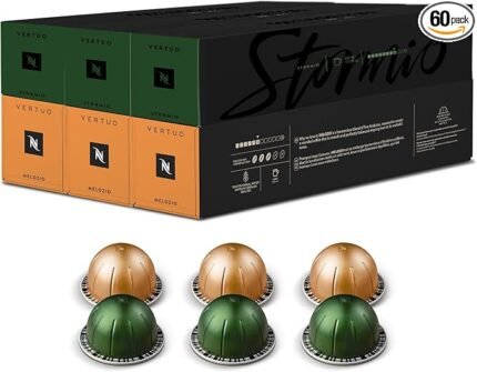 Nespresso Vertuo Coffee Pods 60-Pack – Melozio & Stormio